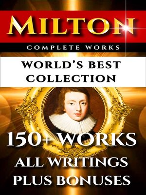 cover image of John Milton Complete Works – World's Best Collection